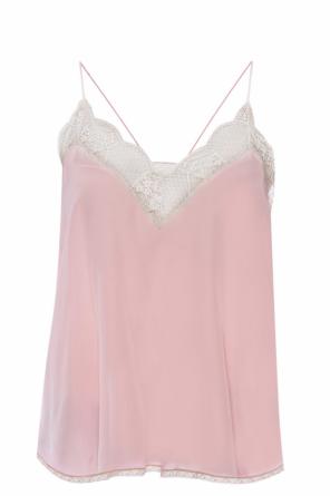 Slip top with a lace trim, zdjęcie 1 Slip top with a lace trim od Zadig & Voltaire